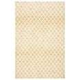 thumbnail image 2 of Safavieh Easy Care Thaddeus Cross Polyester Machine Washable Area Rug, Gold/Ivory, 5' x 8', 2 of 12