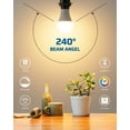 thumbnail image 4 of DEWENWILS Dimmable LED Light Bulbs 60W Equivalent 800 Lumen 2700K Warm White, 10W LED Bulbs E26 Medium Base, UL Listed 4-Pack, 4 of 7