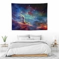 thumbnail image 3 of GOSMITH  Tapestry 40x30 Inch,Colorful nebula space universe,Wall Hanging Room Tapestry Wall Decor for Living Room Bedroom, 3 of 7