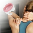 thumbnail image 2 of Unique Bargains 1 Pc Comfortable Multifunctional Body Massage Brush  2.95"x2.36" Pink, 2 of 6