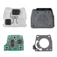 thumbnail image 3 of Toyota Corolla 2001-2007 Smart Remote Key Fob with 2 Buttons and 4C Chip 304MHz Compatibility, 3 of 5