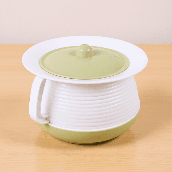 Minkissy 1Pcs Spittoon Pot for Seniors 8.3x7.3in