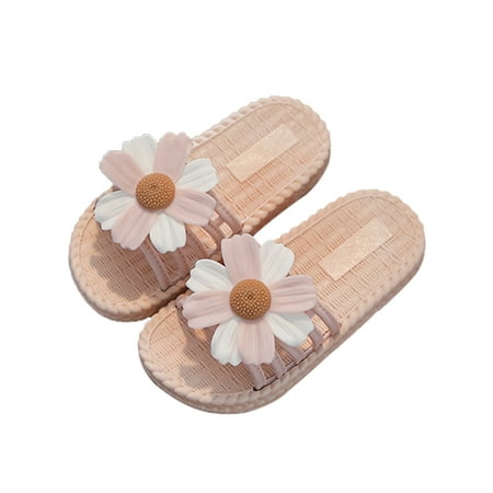 

Hawee Waterproof Flower Sandals Girls Summer Shoes JW260 Size 7-13.5