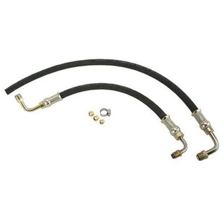 Mustang Chrome Power Steering - 1974-78 Mustang II/74-80 Pinto Power Steering To GM Pump Hose Kit