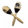 thumbnail image 2 of Bgsha 2 Pcs Professional Large Wooden Maracas Wood Rattles Musical Toys Length 23cm, 2 of 8