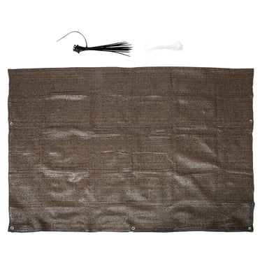 AWNTECH 18 Ft. Maui Left Motorized Patio Retractable Awning  120 In Projection Tan Ml18 T