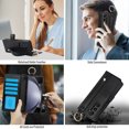 thumbnail image 5 of Business Style Wallet Phone Case for Samsung Galaxy Z Fold 6  Fold5 Fold4 Fold3 Wristband Pen Slot Phone Protective Leather Cover, 5 of 9