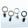 thumbnail image 4 of Hytrove Drapery Hardware 60Pack Golden Iron Curtain Clips for Home Decoration Anti-skid Design, 4 of 6