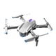 thumbnail image 2 of Modo sin cabeza Drone Quadcopter Adultos Auto retorno LED Luz de control remoto Aviones con hélices de repuesto Volar juguete gris con cámara 4K 2.4GHz Sweethay EL022583-02B, 2 of 7
