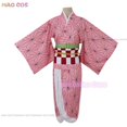 thumbnail image 3 of Disfraz completo de Kamado Nezuko para adultos y niños, Kimono japonés, ropa de Halloween y Navidad, peluca Kamado Nezuko, 3 of 5