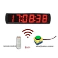 thumbnail image 4 of LED Race Timing Clock For Running Event, Gym Timer For Countdown Or Count Up,12-24 Hour Real Time Clock, 5 Inch, 6-Digit, 4 of 7