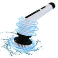 thumbnail image 5 of Qnjujn Nine-Head Handheld Wireless Cleaning Brush, Multifunctional Rotating Scrubber for Kitchen, Bathroom, Car, Floors, and Furniture, Replaceable Brush Heads, Powerful Motor, 5 of 9