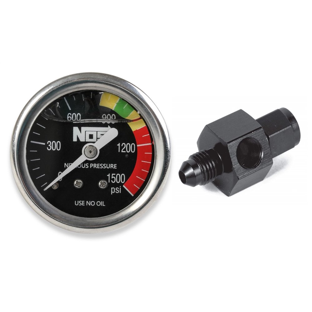 NOS/Nitrous Oxide System 15937NOS Nitrous Oxide Pressure Gauge