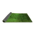 thumbnail image 2 of Ahgly Company Indoor Rectangle Oriental Green Industrial Area Rugs, 2' x 5', 2 of 4