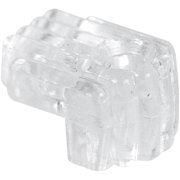 1/4 in., Clear Acrylic Mirror Clip with Screw and Anchor (6pack