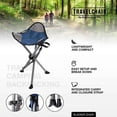 thumbnail image 4 of Silla de Viaje Silla Trípode Slacker para Acampar, Silla Liviana, Correa de Transporte Ajustable para Fácil Transporte | Patas de pato de gran tamaño para mayor estabilidad | Perfecto para aventuras a, 4 of 5