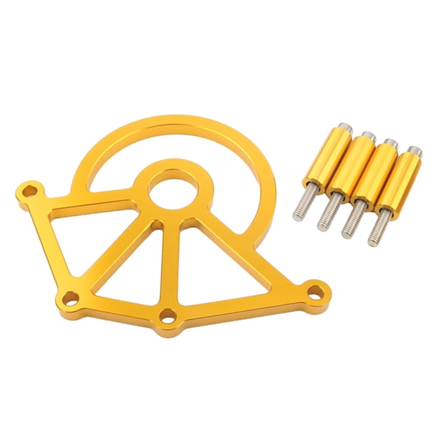 Protección de caja de cadena Sunnimix cubierta del piñón dorado