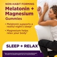 thumbnail image 3 of Nature Made Melatonin + Magnesium Gummies, Melatonin 3mg Sleep Aid, 50 Count, 3 of 9