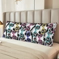 thumbnail image 4 of KLL Ultra Soft Microfiber Body Pillow Cover/Pillowcases 20"x54" with Hidden Zipper Closure-Panda And Glasses, 4 of 5