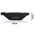 thumbnail image 2 of Fanny Pack For Women Men,slim Waist Pack, Crossbody Running Belt Walking, Cycling, Traveling, 2 of 4