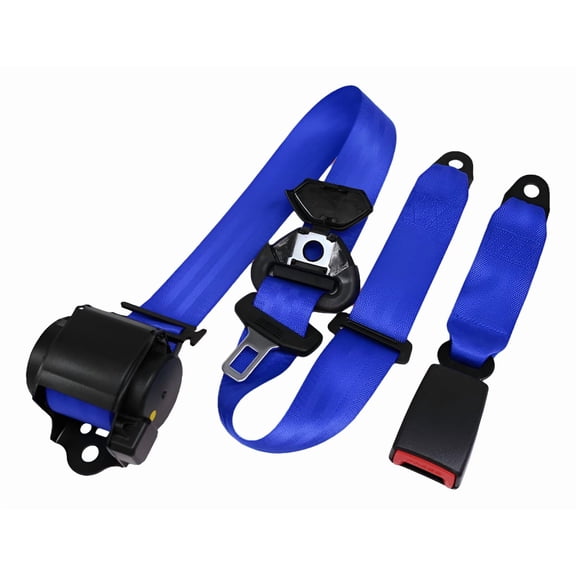 Applicable to Blue 3-Way Car Seat Belt