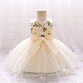 thumbnail image 3 of Peyan 3-24M Infant Newborn Baby Girl Princess Dress Birthday Party Christmas Formal Tutu Sleeveless Dresses, 3 of 8