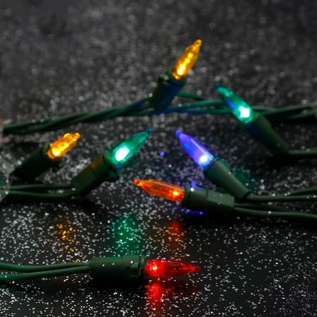 - Home Heritage 500 LED Count 40 yard Indoor Outdoor Christmas Lights, Multicolor