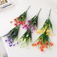 thumbnail image 2 of Inteprter 2 piezas añaden color y vida al espacio con flores simuladas adecuadas para decoración y decoración en varias escenas Decoración amarillo, 2 of 6