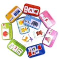 thumbnail image 3 of Games; Activities; Parties;Toy;Pair Puzzle Infant Early Start Training Puzzle Cognitive Card Vehicl/Fruit/Animal/Life Set, 3 of 5