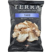 Terra Real Vegetable Chips Taro Sea Salt -- 5 oz Pack of 3