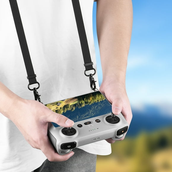 Peggybuy Hanging Shoulder Sling Adjustable RC Controller Shoulder Strap for DJI Air 2S RC