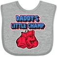 thumbnail image 3 of Inktastic Daddys Little Champ Boys or Girls Baby Bib, 3 of 4