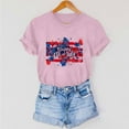 thumbnail image 6 of successthop Independence Day Clothes for Women Happy 4th of July Crewneck Shirt Casual T Shirts Short Sleeve Tops Pink, 6 of 6
