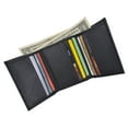 thumbnail image 4 of Trifold Mens Leather Wallet W/2 Outside ID Windows 3655, 4 of 27