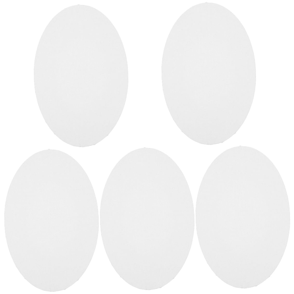CRILSTYLEO White Cloth and Wood Oil Painting Frame for DIY and Professional Use 5Set