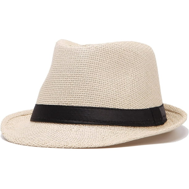 Mens clearance woven fedora