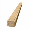 thumbnail image 1 of Edge 1 in. x 6 in. x 6 ft. Rustic Collection Shiplap Pine Board (Brite) (6-Pack), 1 of 4