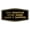 Black Gold, variant on Signs ByLITA Fancy Stay Positive, Work Hard, Make It Happen Durable ABS Plastic | Laser Engraved | Easy Installation | Elegant Design Sign (Blue) - Medium