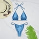 thumbnail image 1 of Traje de baño para mujer, traje de baño de primavera/verano para mujer, bikini con abertura de tres puntos, traje de baño para mujer, 1 of 7