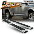 thumbnail image 2 of M-AUTO For 2019-2022 RAM 1500 Quad Cab Chrome 6" Side Step Nerf Side Bars Running Boards Factory Style & New Body Style, 2 of 9