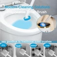 thumbnail image 6 of 10PCS Disposable Toilet Bowl Cleaner Wand,Toilet Brush Disposable,Wand Refills,For Toilet And Bathroom Cleaning(Blue), 6 of 8