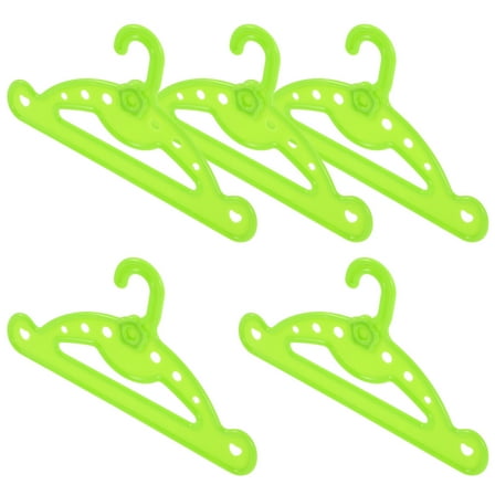 LULULION 5pcs Doll Clothes Hangers Hangers For Dolls For Closet Display And Organization Accessories