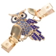 thumbnail image 4 of Moda Alloy Owl Design Broche Clip Suéter Shawl Cardigan Cadena Clip, 4 of 5