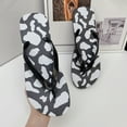 thumbnail image 3 of ibiyuan Beach Flip Flops Women Thong Sandals Non- Rubber Sole Ladies Slippers Cushioned Orthofeet Shoes for Women for Summer Beach, 3 of 3