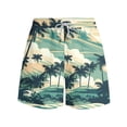 thumbnail image 4 of SnZhen Swim Under $15 Mens Swimming Trunks Men's Summer Loose Beach Shorts Pocket Swimming Pants, 4 of 6