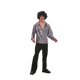 thumbnail image 1 of PANTALONES Y TOP DANCE FEVER DE LOS AÑOS 70 B RG Costumes 80171-R, 1 of 1