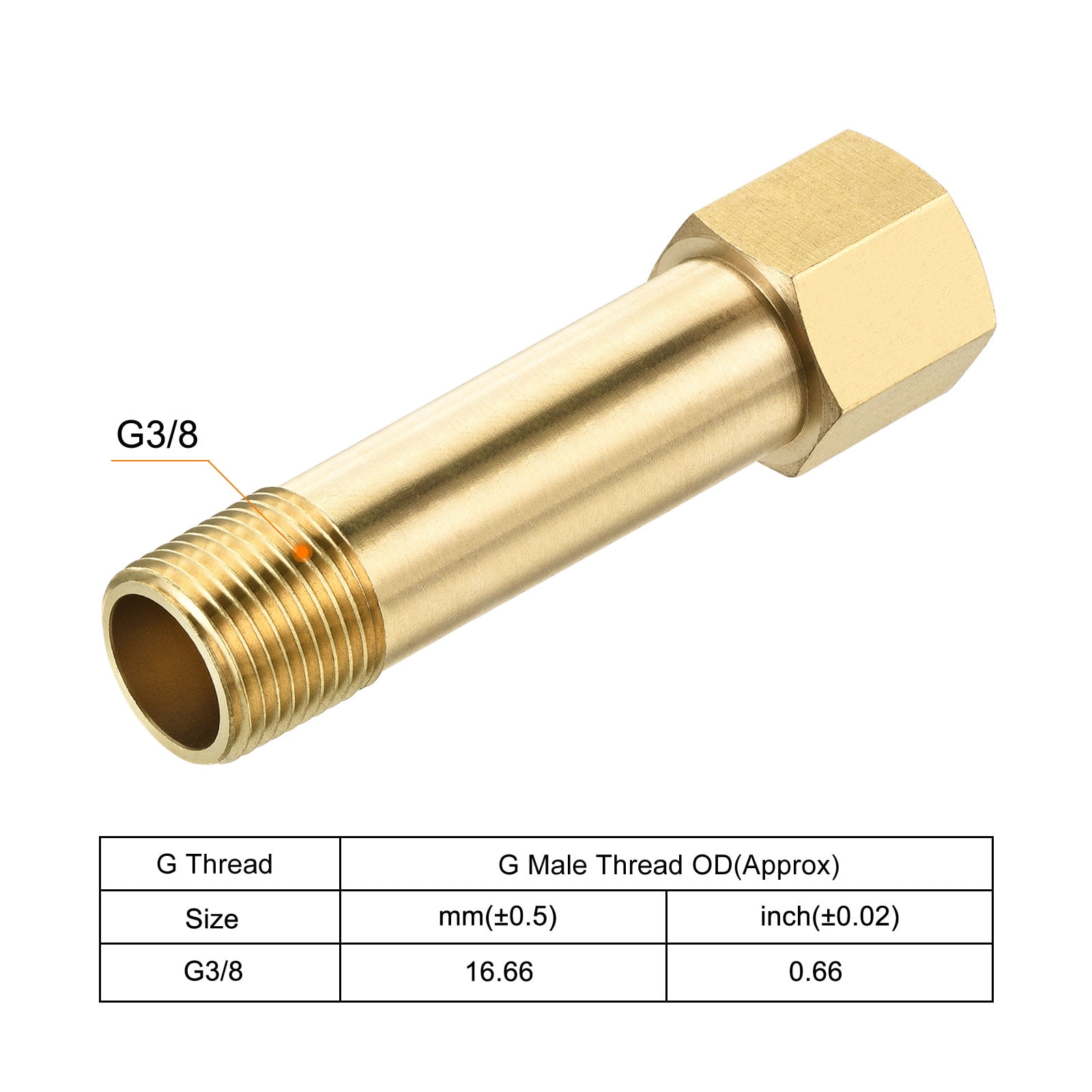 Raccord Laiton BSP Mâle - Filetage Extérieur 1/8" à 1", Queue Barbelée Pour Tuyau 6-25 Mm - Plomberie, Air, Gaz - 6