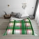 thumbnail image 5 of Manta de forro polar a cuadros navideños, súper suave y acogedora, ideal para hombres, mujeres, ancianos y niños. Características: súper suave, 40 x 30 pulgadas., 5 of 8