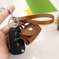 thumbnail image 4 of ZTTD Leather Car Key Case Wallet Key Holder Bag for Men Women Coin Purse, 4 of 5