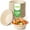 16oz-Brown-100pack, variant on Large Paper Bowls,100 Pack 16 oz Paper Bowls, Heavy-Duty Disposable Paper Bowls, Soup Bowls for Salad, Dessert, Milk, Cereals